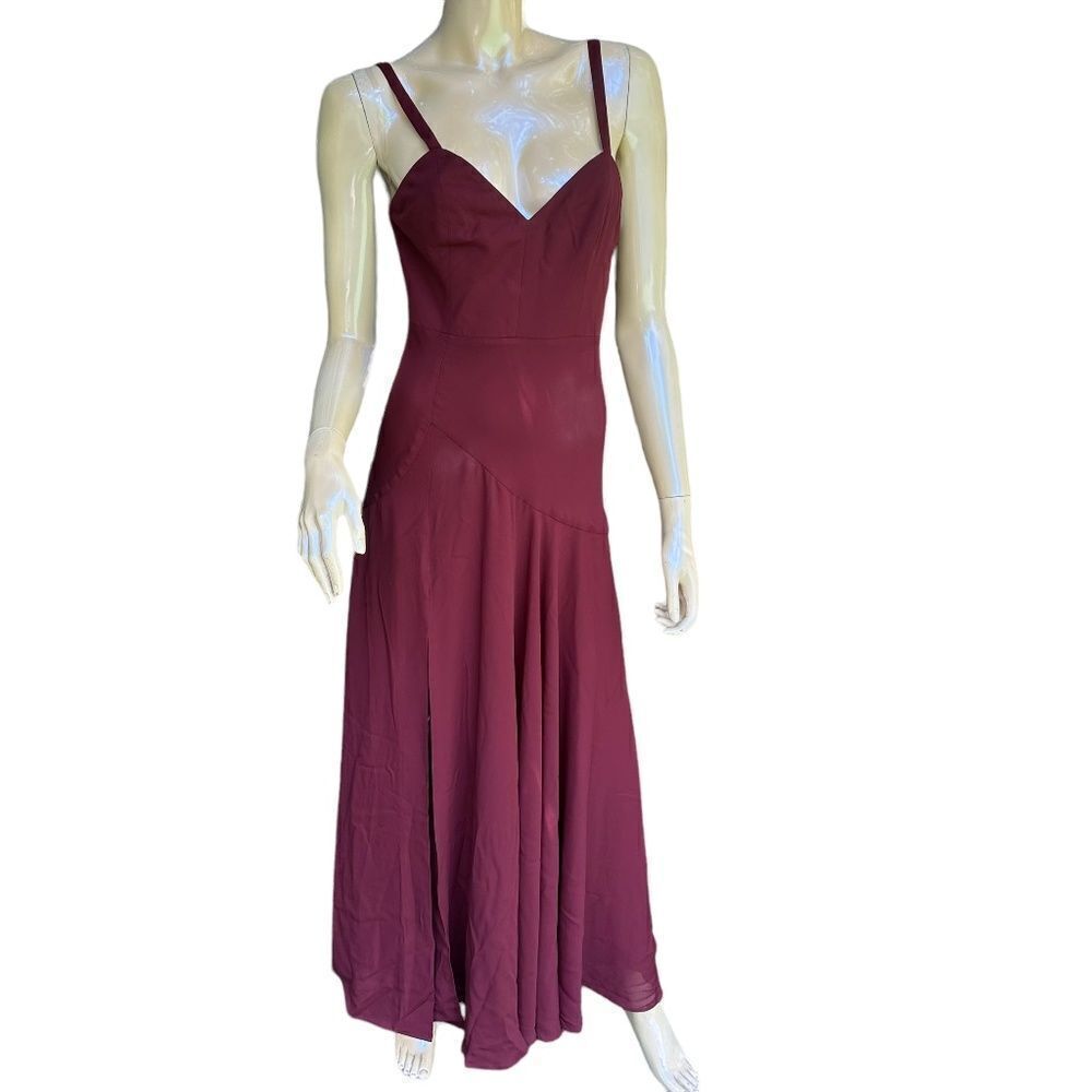 Fame & Partners Raspberry Pink Gown NWT